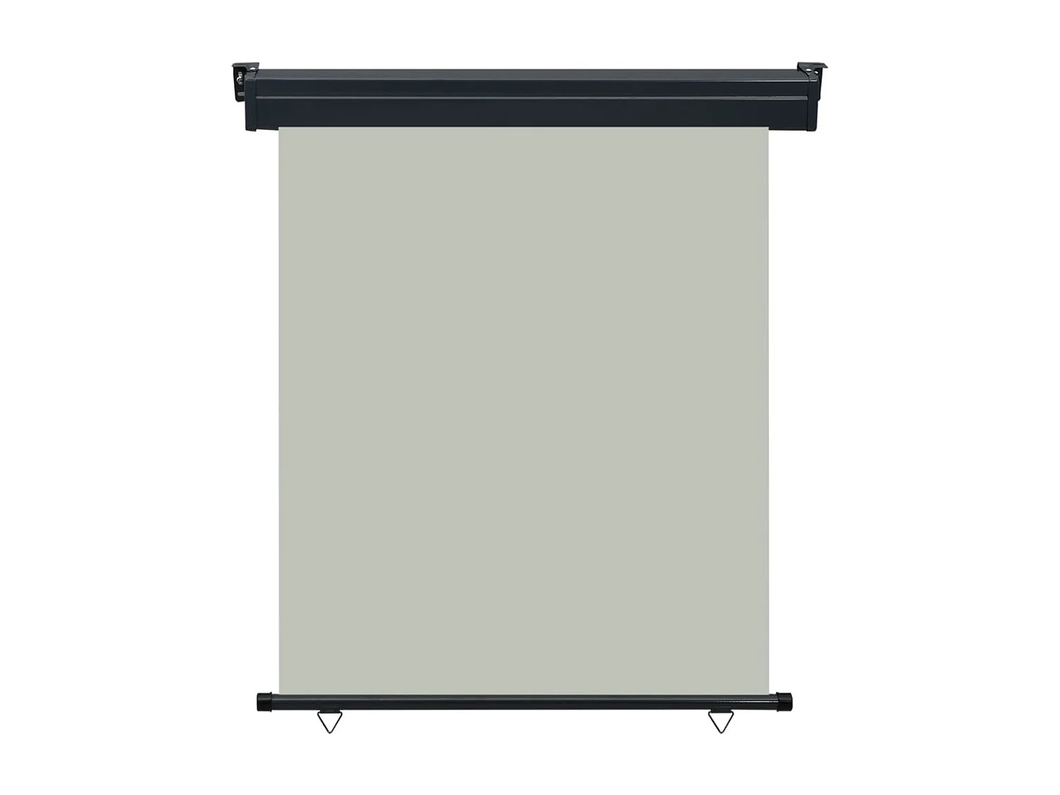 Tenda laterale per balcone 140x250 cm Grigia