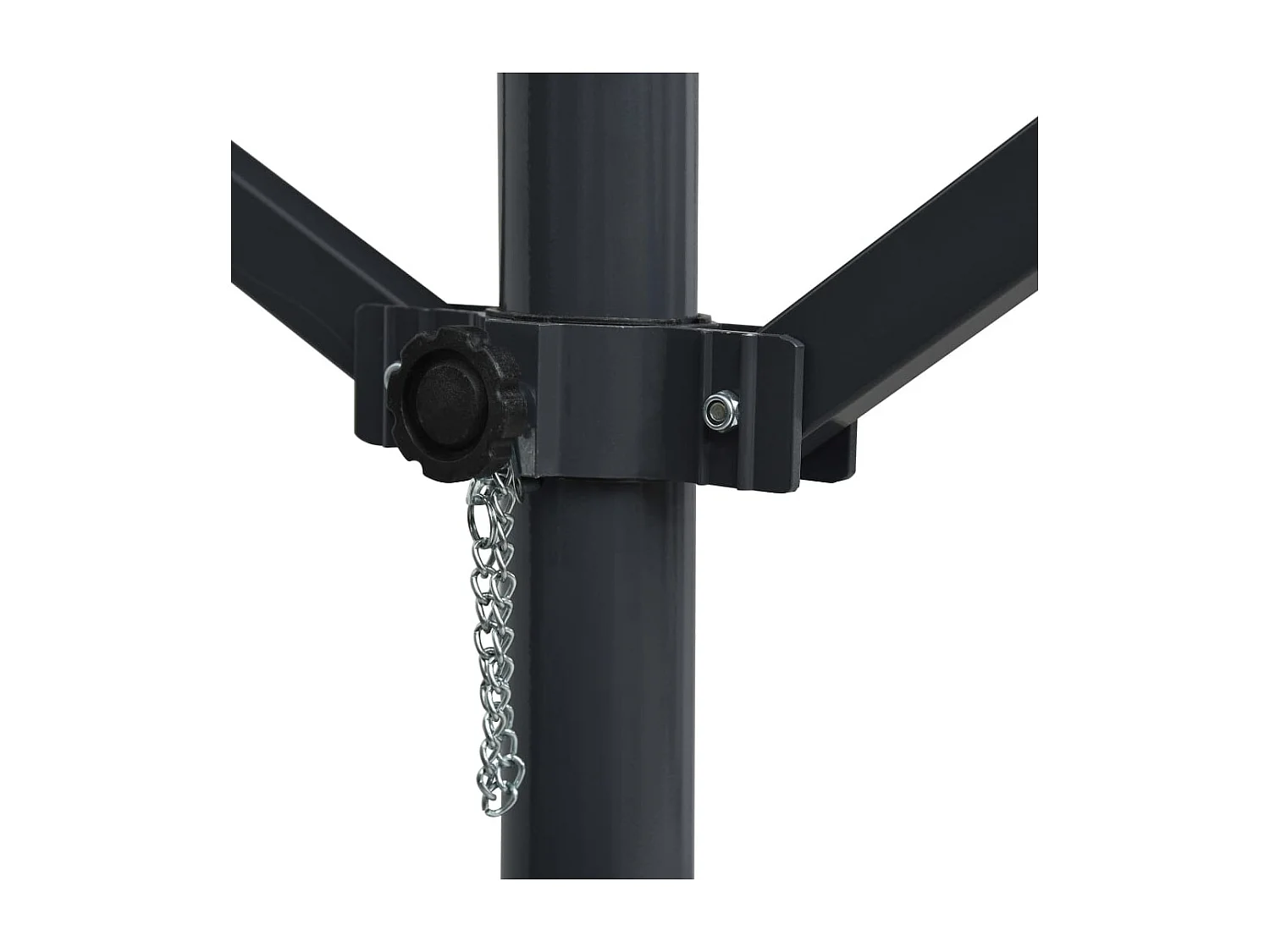 Staande luifel 600 x 300 cm Antraciet