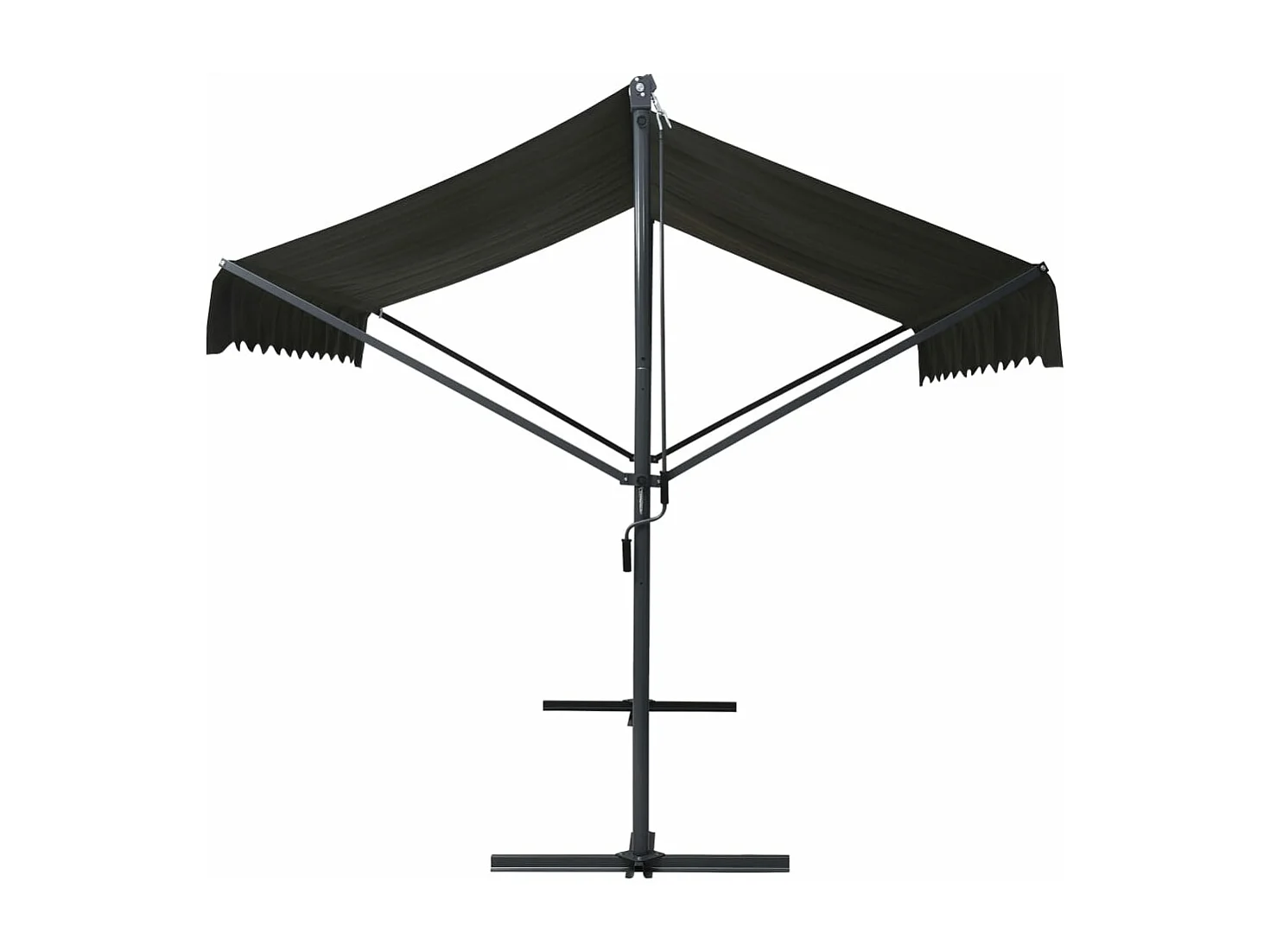 Toldo de pie 600 x 300 cm Antracita