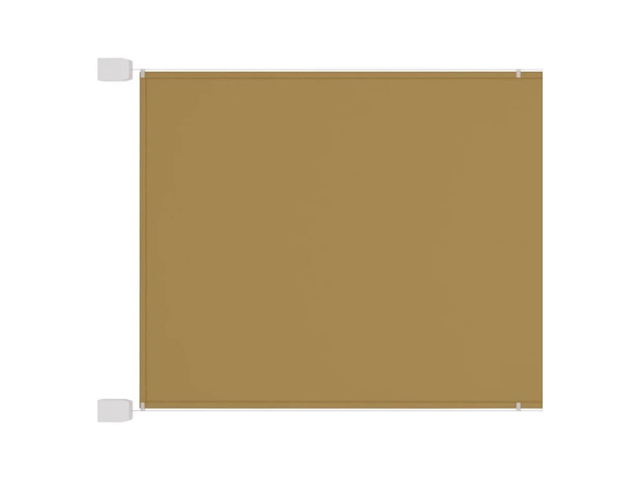 Beige verticale luifel 140x600 cm Oxford stof