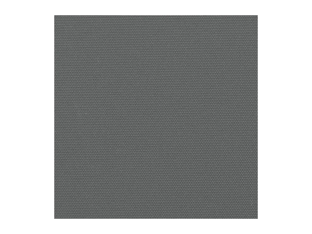 Antraciet uitschuifbare zijluifel 160x600 cm