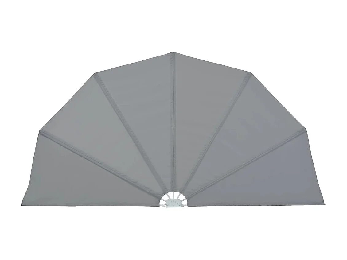 Tenda da sole laterale pieghevole Grigia 160 cm