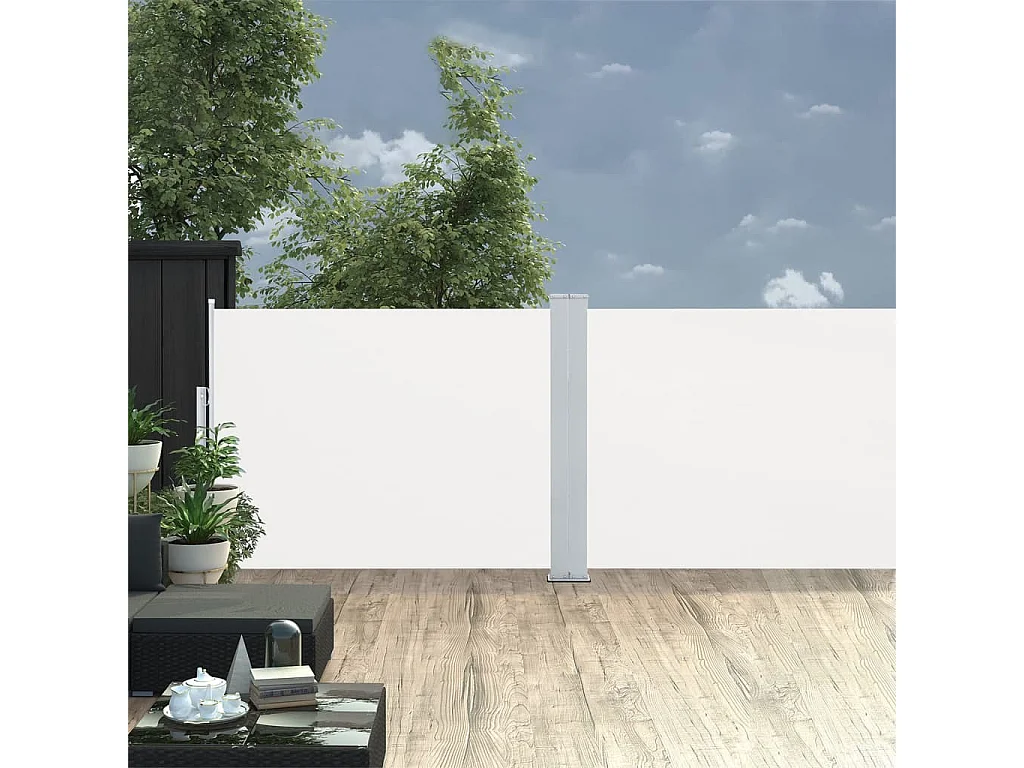 Tenda Laterale Retrattile Crema 100 x 1000 cm