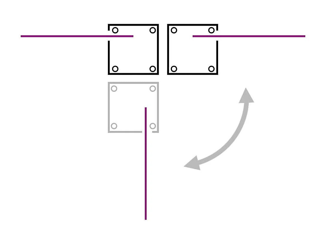 Toldo lateral retrátil creme 100 x 1000 cm