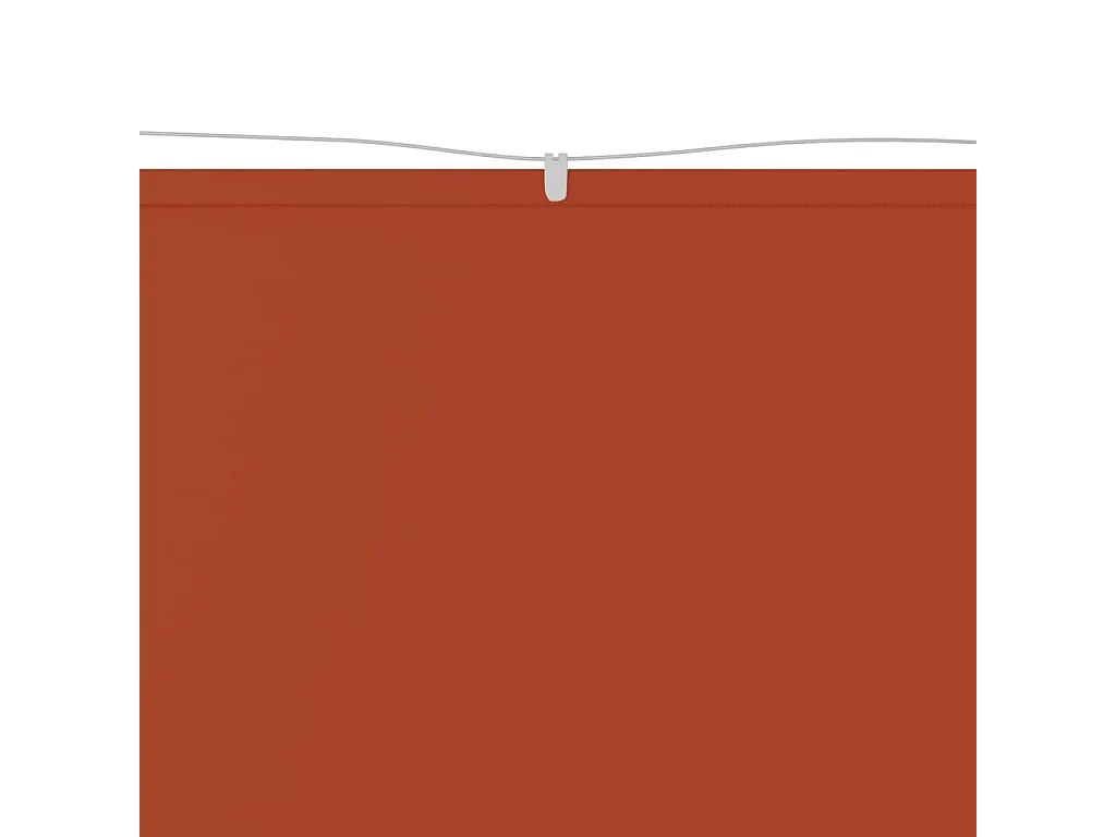 Toldo vertical em terracota 200x360 cm tecido Oxford