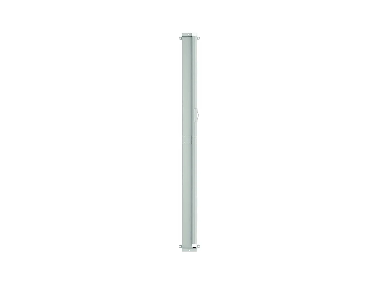 Uitschuifbare zijterraszonwering 220x600 cm Bruin