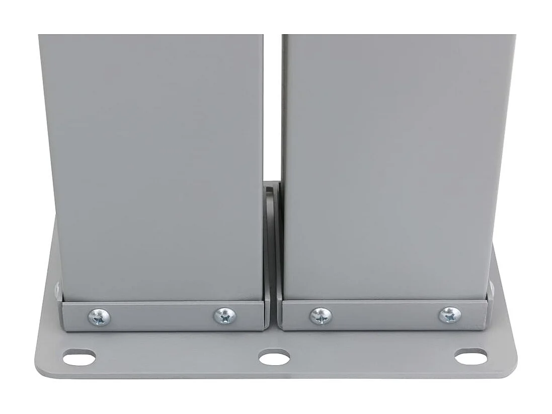 Uitschuifbare zijluifel Zwart 160 x 600 cm