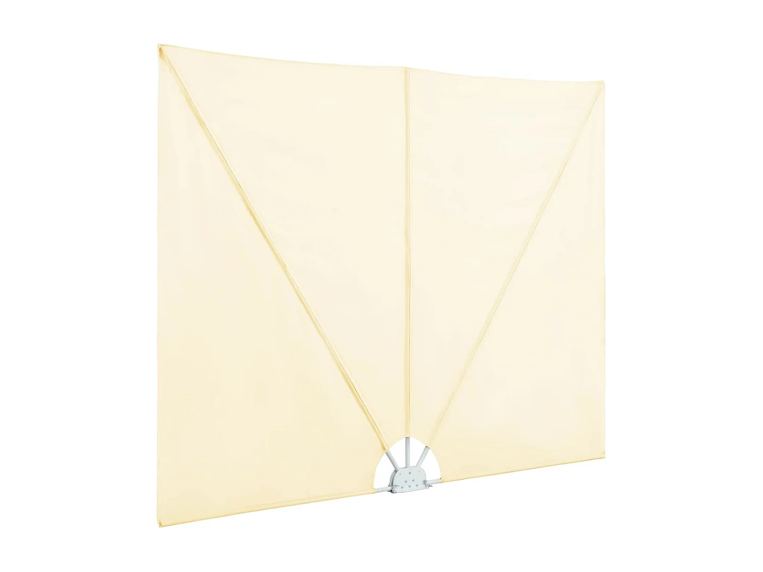 Toldo Terraza Lateral Plegable Crema 300 x 150 cm