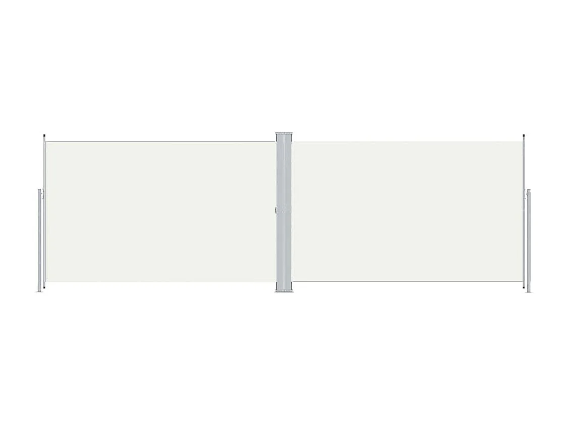 Auvent latéral rétractable Crème 200x600 cm