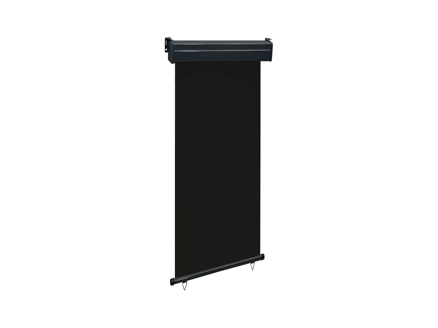 Auvent latéral de balcon 105x250 cm noir