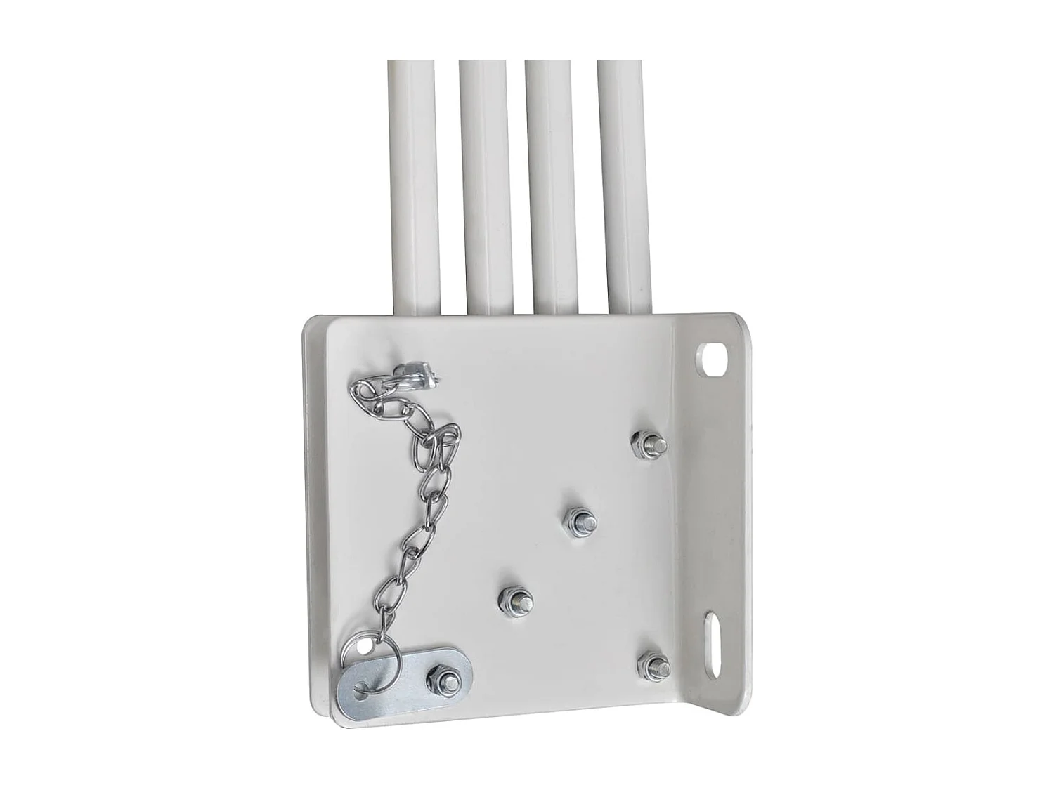 Toldo lateral plegable para balcón Terracota 160x240 cm