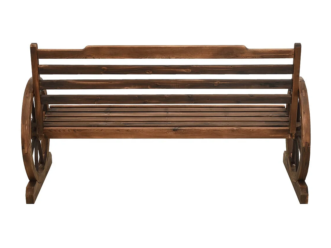 Banc de jardin 142 cm Bois de sapin massif
