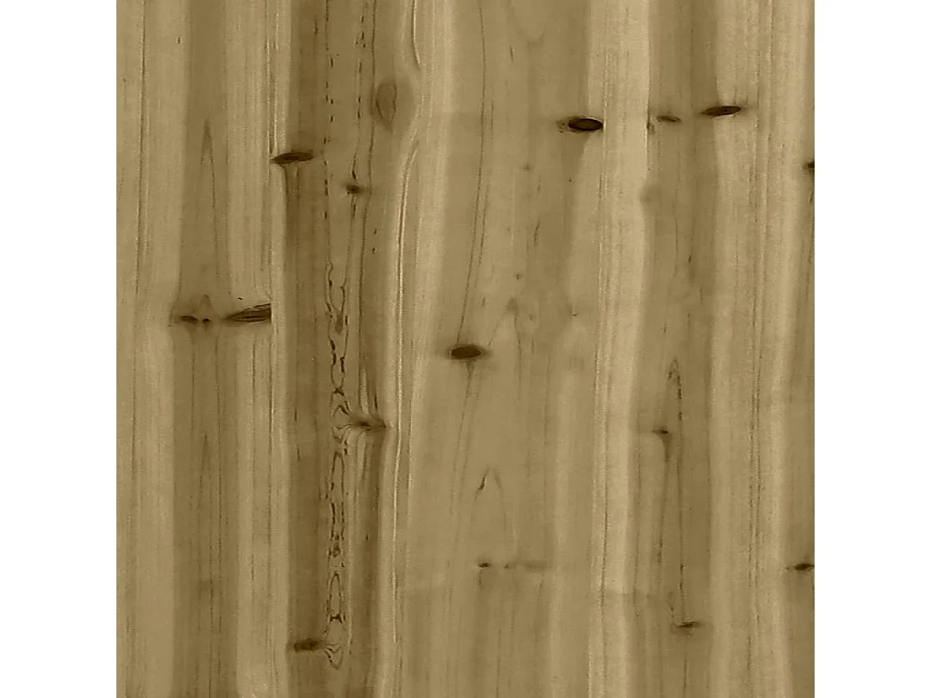 Panca da giardino 108x35x45 cm in legno di pino impregnato