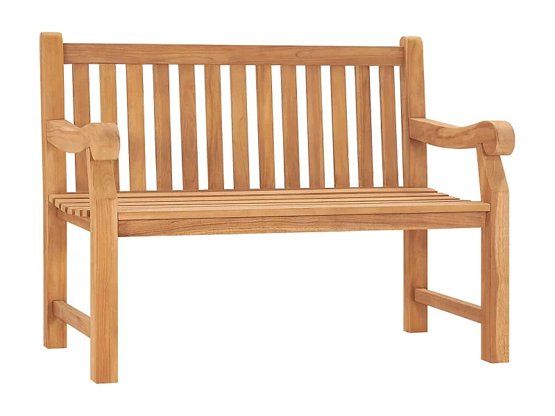 Panca da giardino 114 cm in legno massello di teak