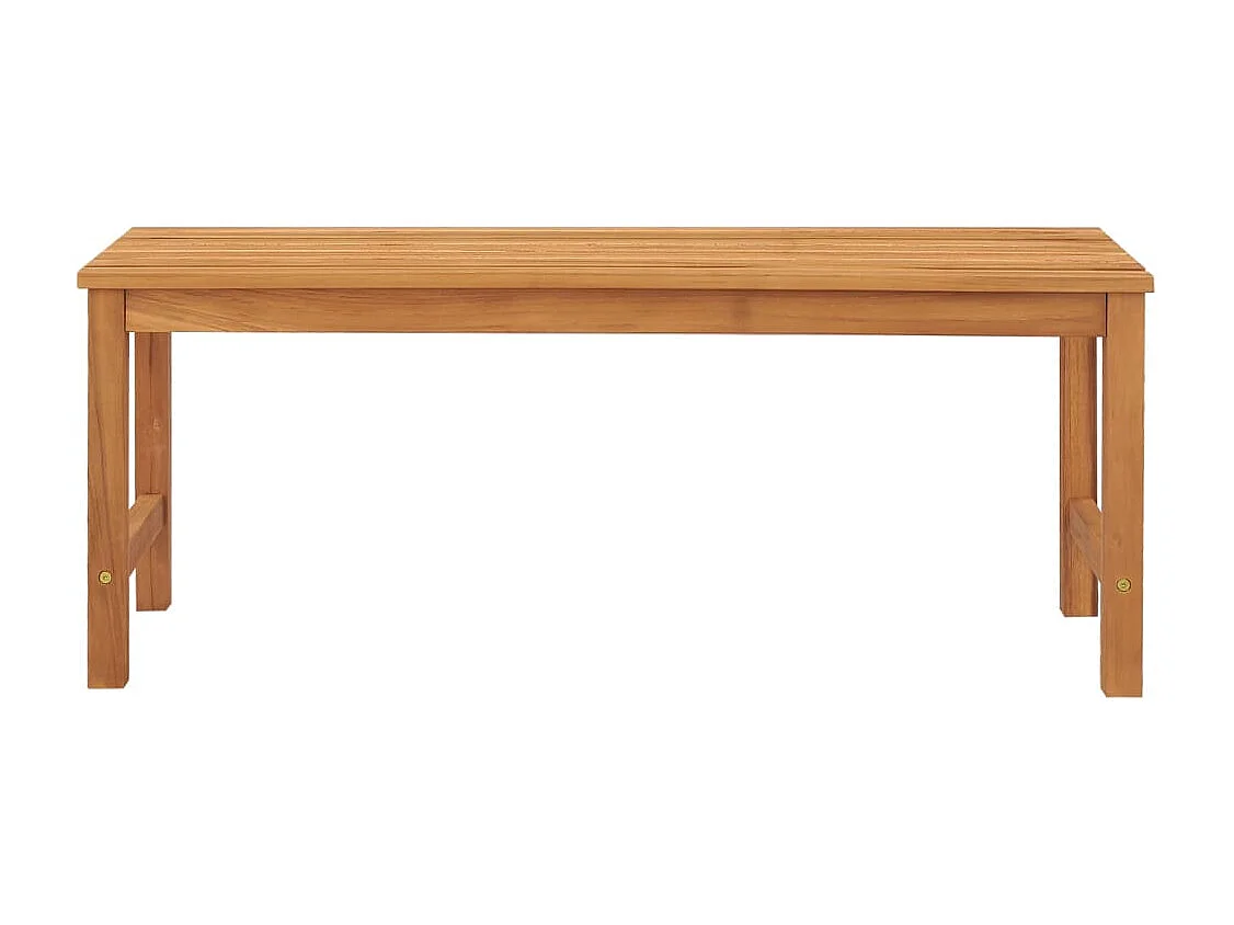 Panca da giardino 114 cm in legno massello di teak