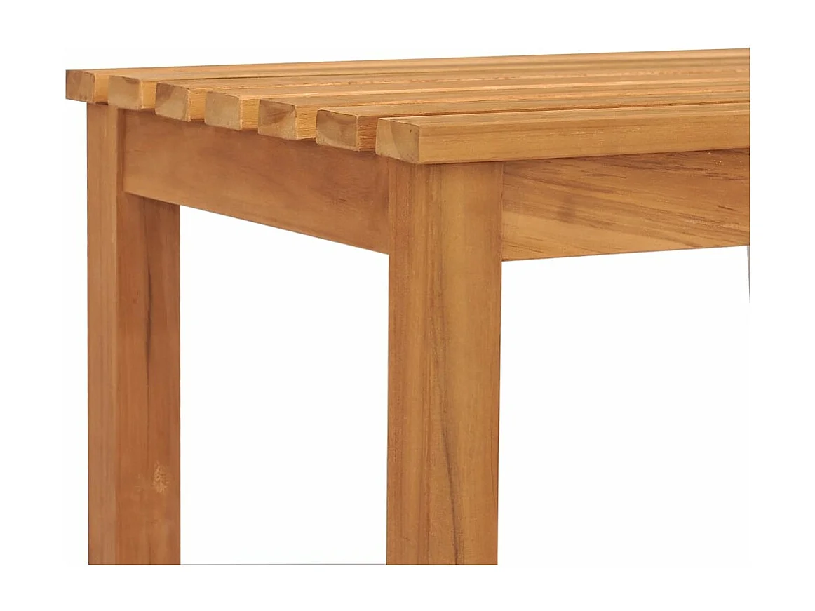 Panca da giardino 114 cm in legno massello di teak