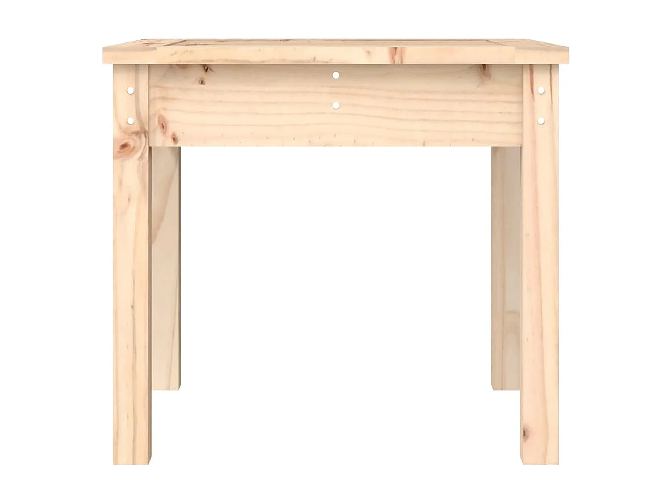Banc de jardin 50x44x45 cm bois massif de pin