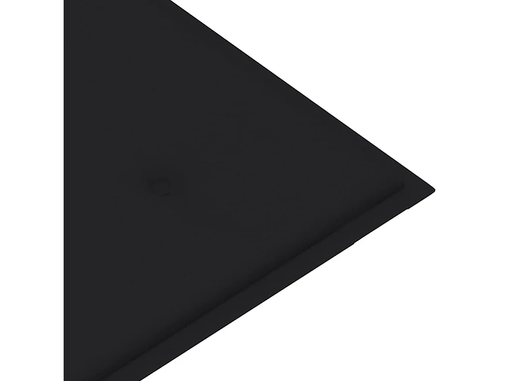 Panca da giardino 3 posti con cuscino 150 cm Eucalipto Grigio