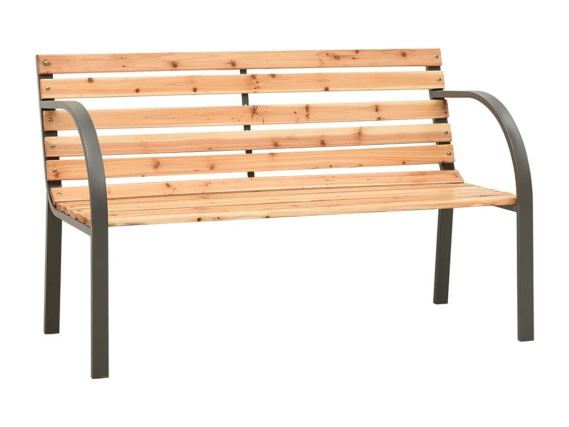 Banco de jardín para niños 81 cm madera de pino chino