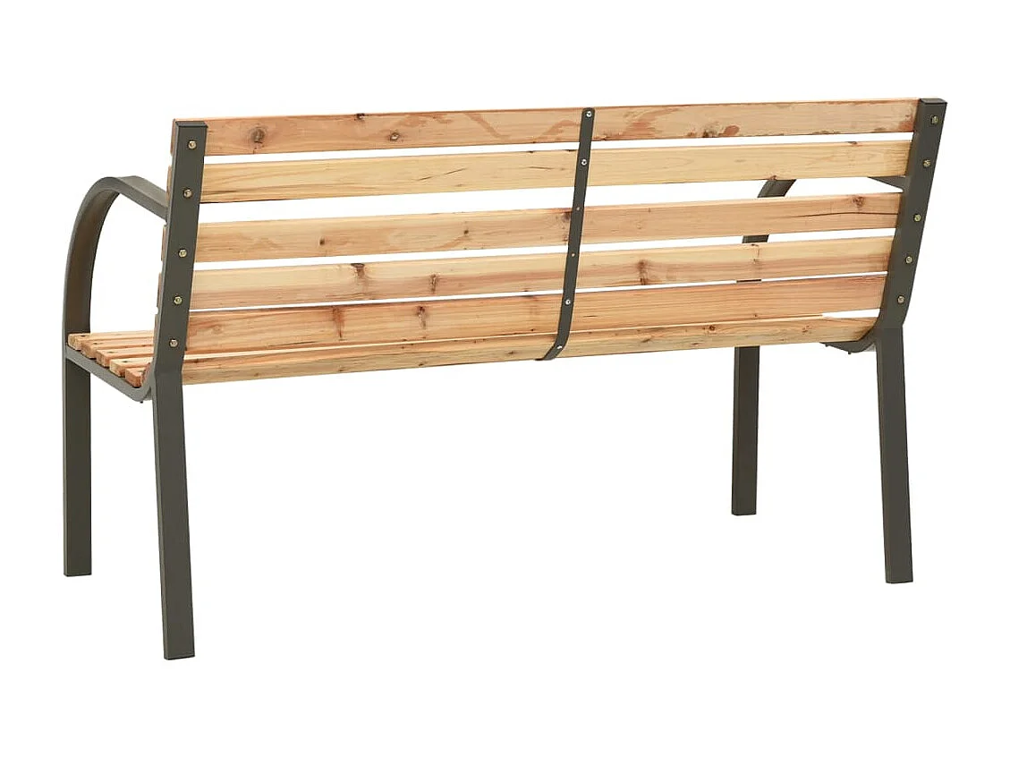 Banco de jardín para niños 81 cm madera de pino chino
