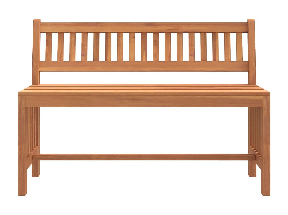 Gartenbank 110 cm aus massivem Eukalyptusholz