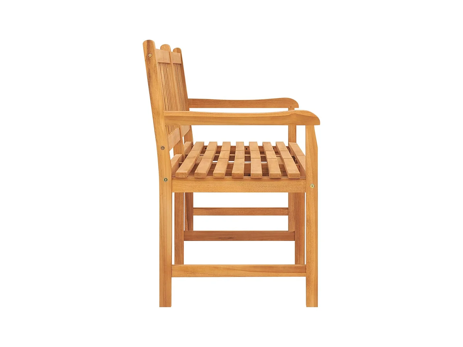 3-Sitzer-Gartenbank mit Tisch 150 cm aus massivem Teakholz