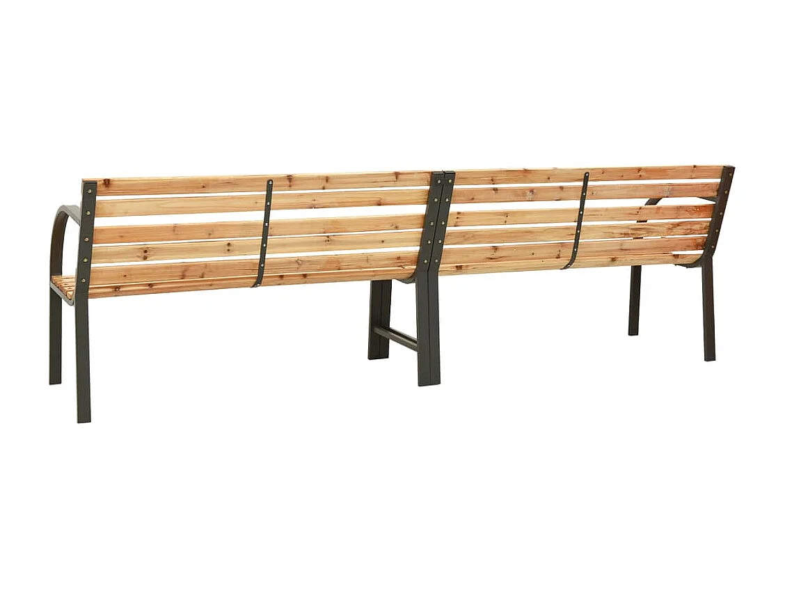 Dubbele tuinbank 241 cm Chinees grenenhout