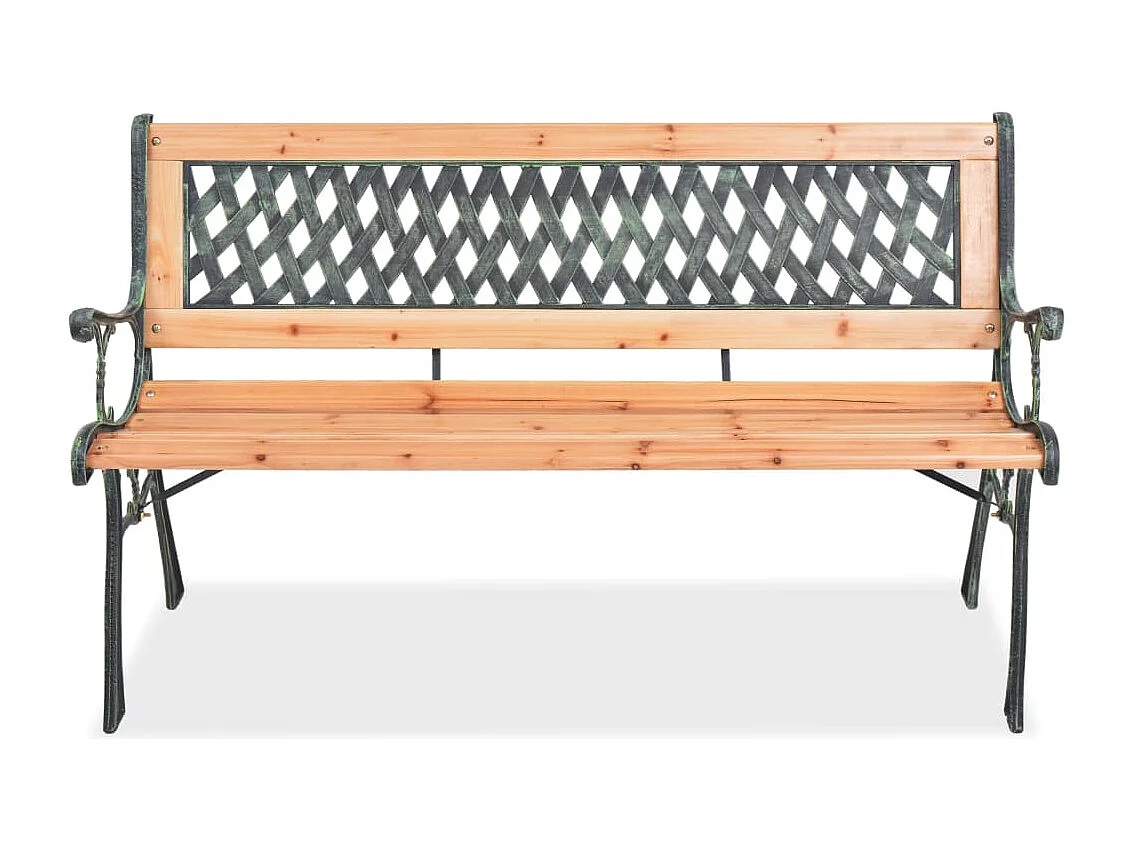 Banc de jardin 122 cm Bois