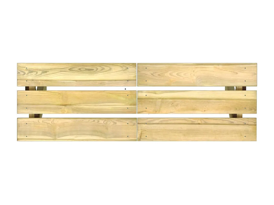 Banc de jardin 110 cm Bois de pin imprégné