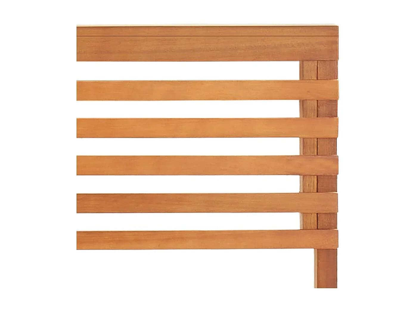 Banc d'angle de jardin 140 cm Bois solide d'acacia