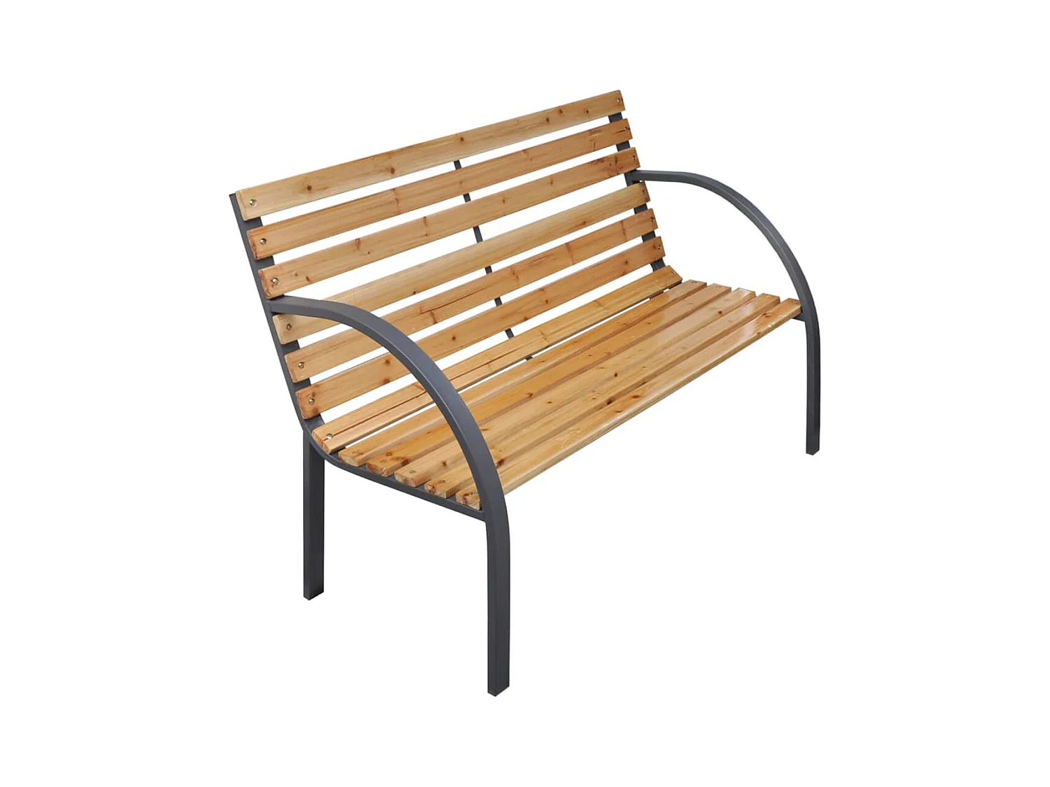 Banc de jardin 112 cm Bois de sapin massif