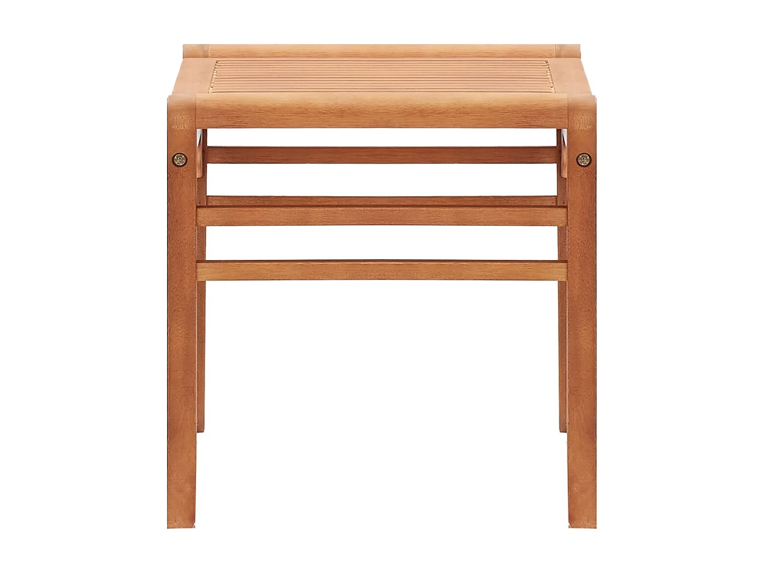 Banco de jardín 64 cm Madera maciza de eucalipto