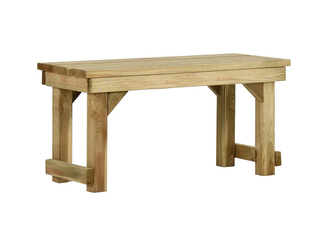 Tuinbank 90 cm geïmpregneerd grenenhout