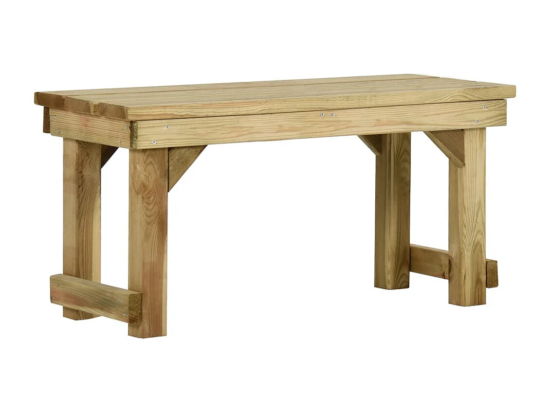 Tuinbank 90 cm geïmpregneerd grenenhout