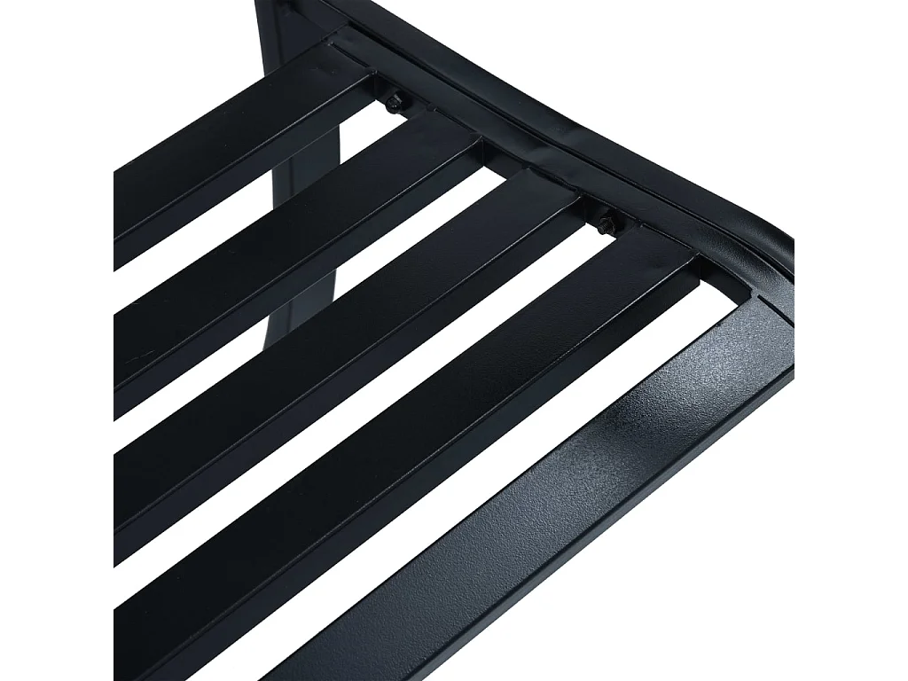 Tuinbank Zwart 120 cm Staal