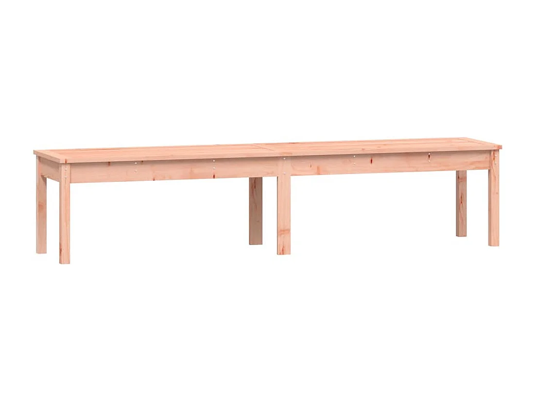 Panca da giardino 2 posti 203,5x44x45 cm in legno massello di abete Douglas