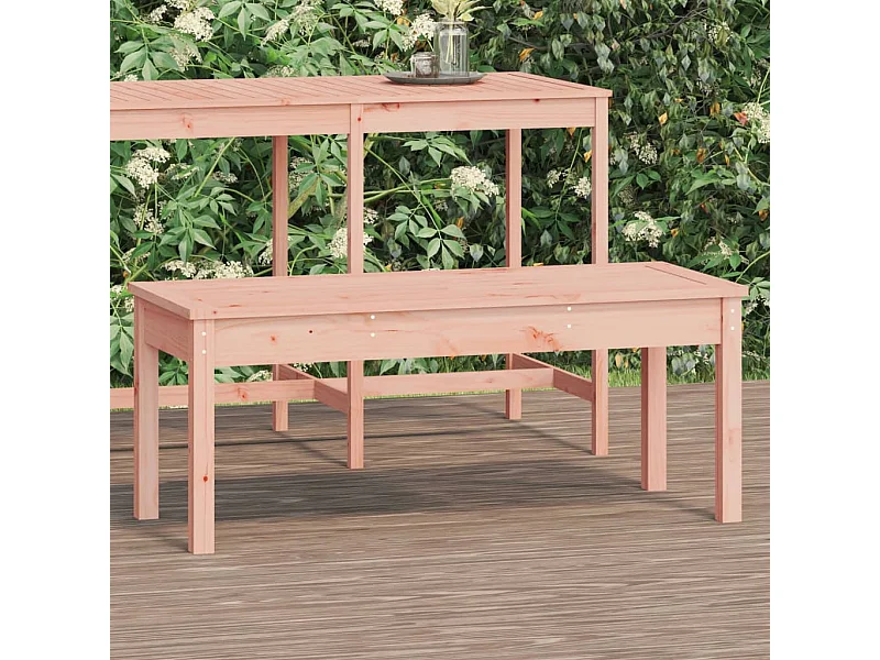 Banc de jardin 109x44x45 cm bois massif de douglas