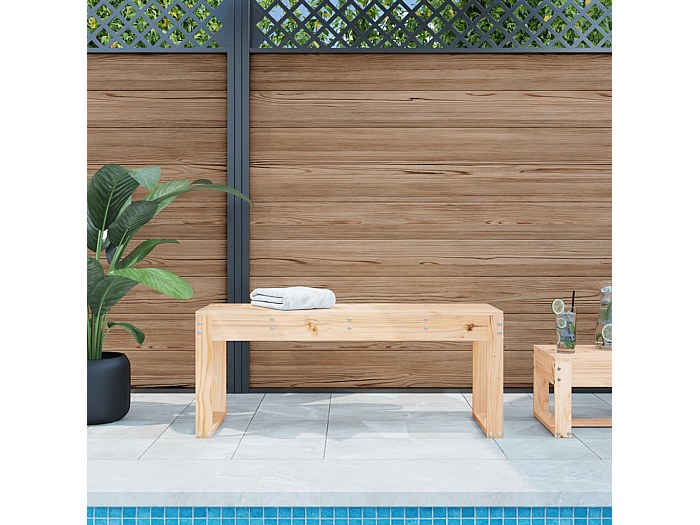 GIANTEX Panchina da giardino con tavolo, in legno massiccio con tavolo centrale pieghevole, panca a 3 posti, panca ergonomica con schienale e braccioli, panca da giardino e terrazza, portata fino a