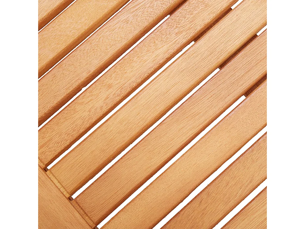 Panca da giardino a 2 posti 120 cm Legno massello di eucalipto