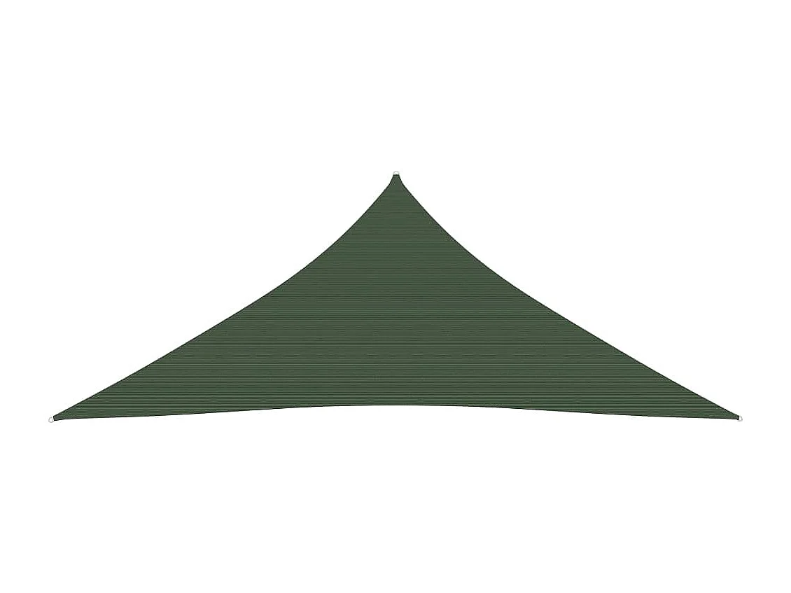 Voile d'ombrage 160 g/m² Vert foncé 4x5x5 m PEHD