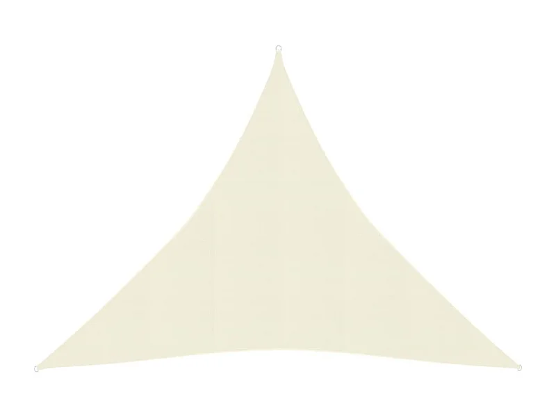 Sombra vela 160 g/m² Creme 3x3x3 m HDPE