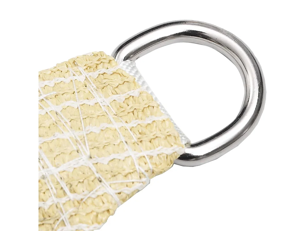 Voile d'ombrage 160 g/m² Beige 2,5x5 m PEHD