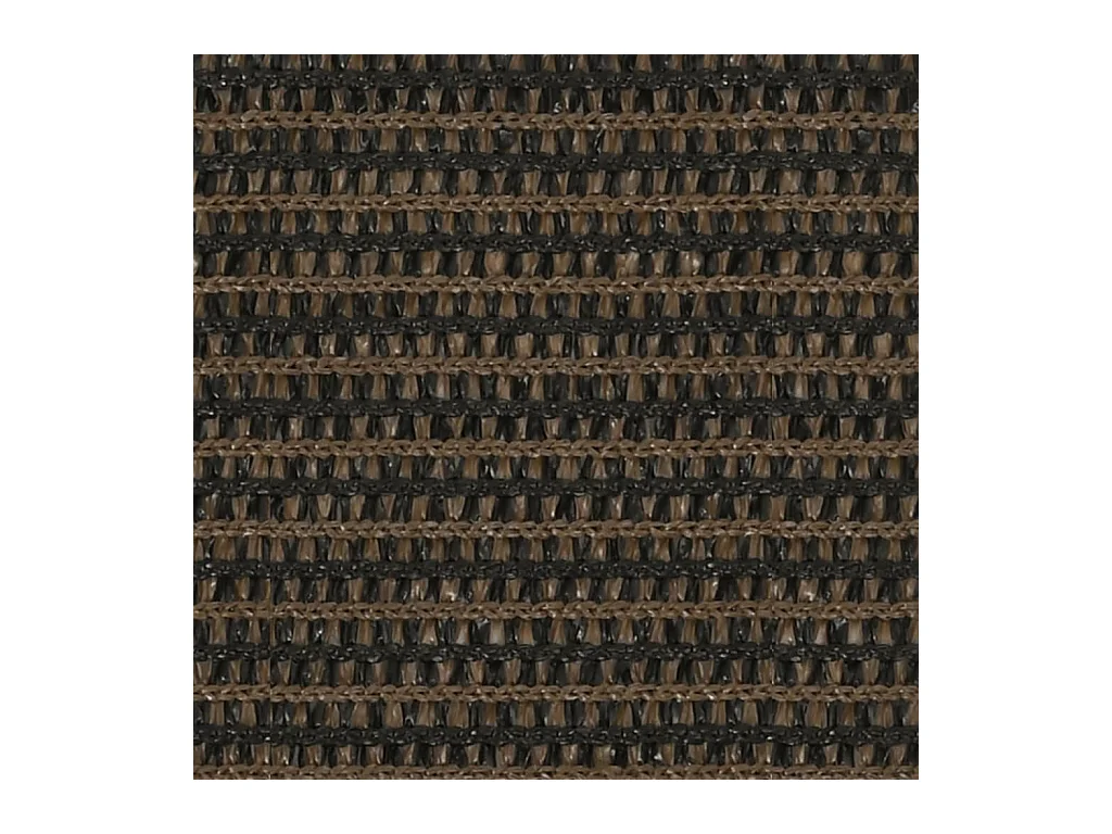 Voile d'ombrage 160 g/m² Marron 3,5x5 m PEHD