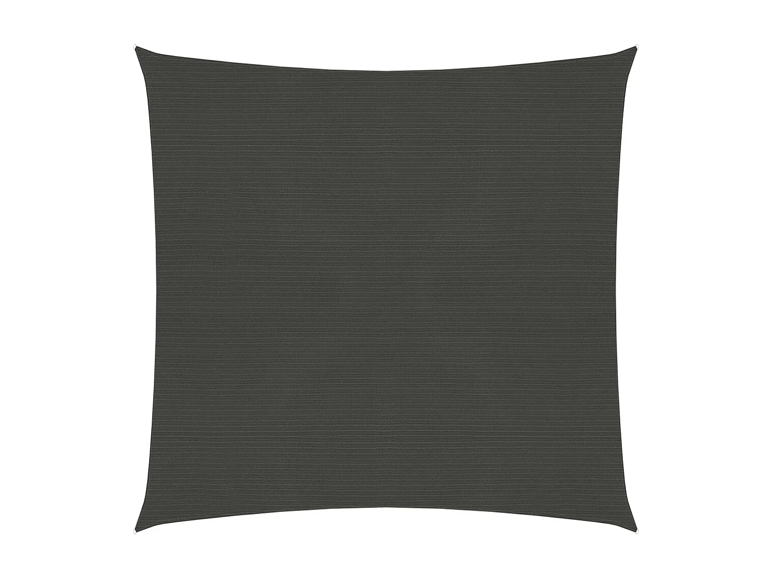 Vela ombreggiante 160 g/m² Antracite 4,5x4,5 mt HDPE