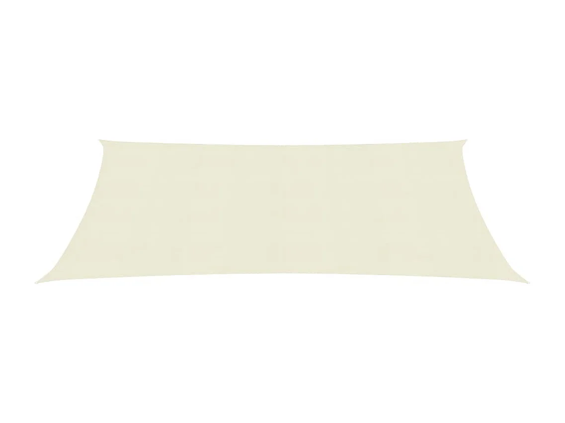 Voile d'ombrage 160 g/m² Crème 5x6 m PEHD