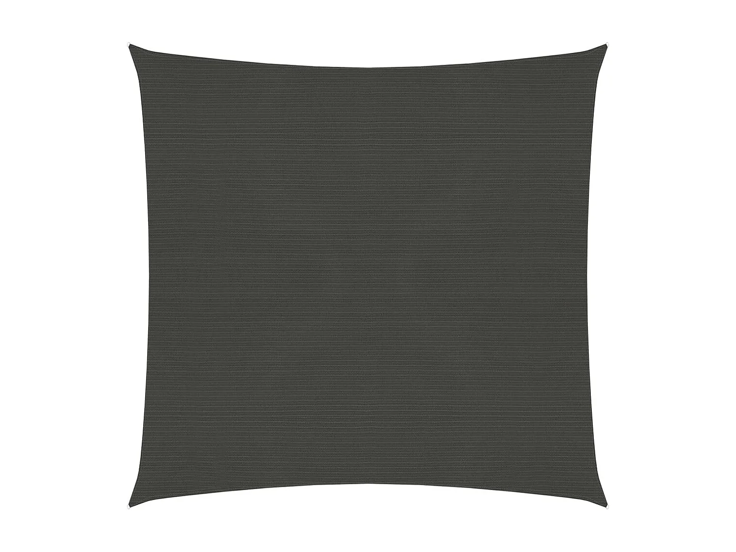 Sonnensegel 160 g/m² Anthrazit 4x4 m HDPE