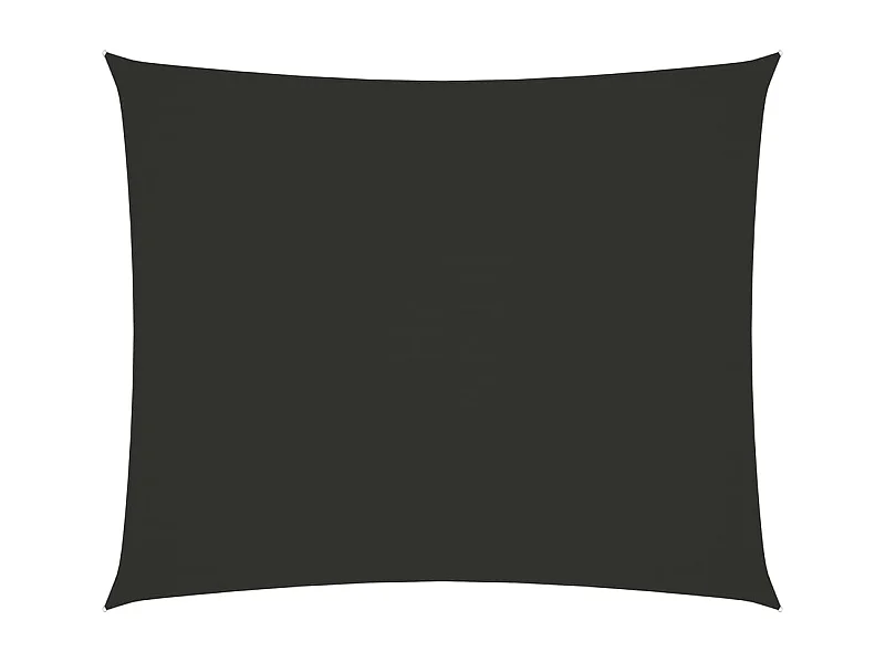 Guarda-sol vela retangular tecido oxford 2x3 m antracite