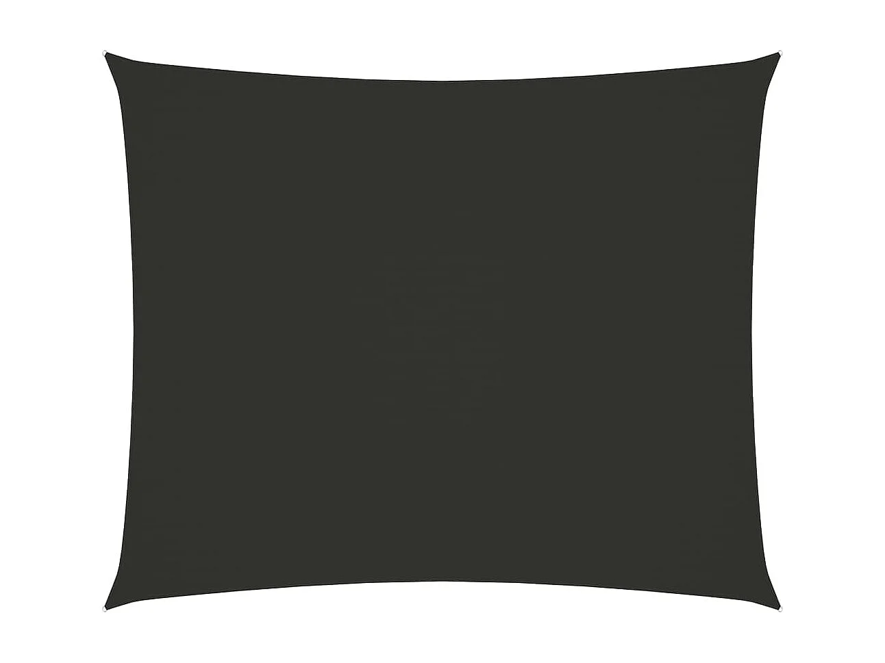 Guarda-sol vela retangular tecido oxford 2x3 m antracite