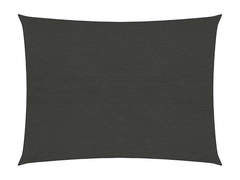 Vela de sombra 160 g/m² Antracite 2x2,5 m HDPE