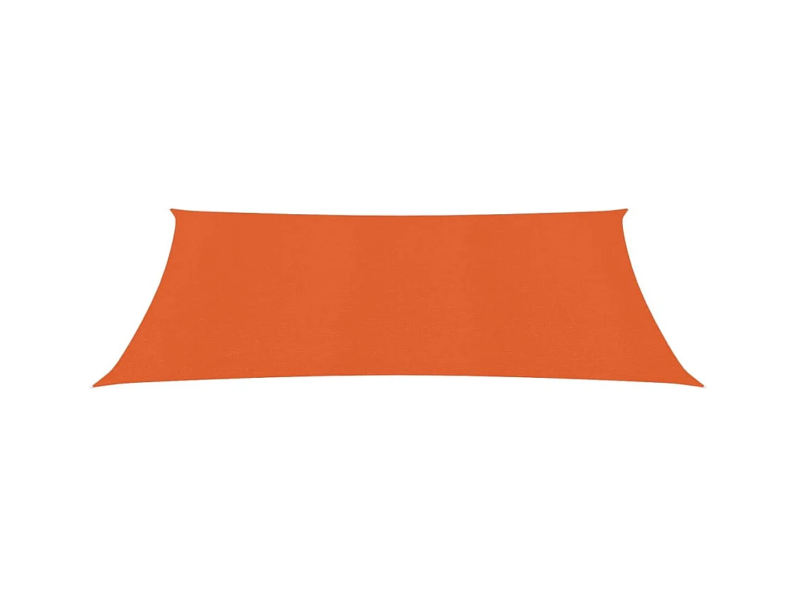Sonnensegel 160 g/m² Orange 2x4,5 m HDPE